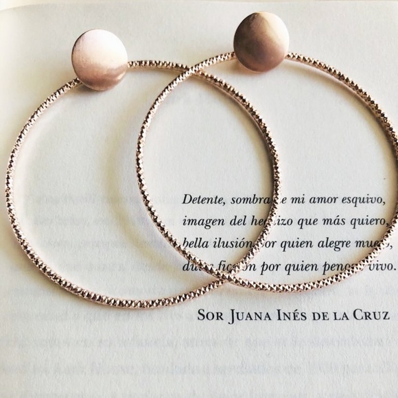 Alquimia Jewelry - NEW 3 FOR 35 EXTRA LARGE BON BON HOOPS